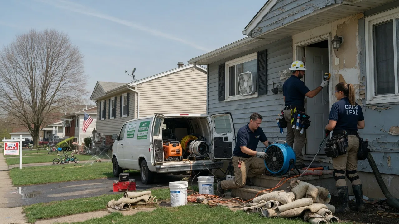 Flood Cleanup in Briggsdale, CO near me